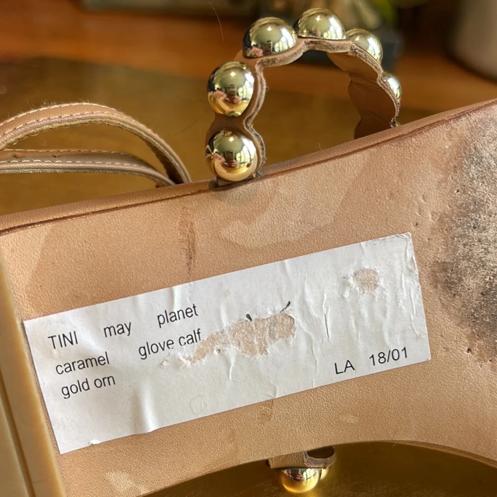 Stuart Weitzman Tini T-Strap Sandals - Picture 8 of 15